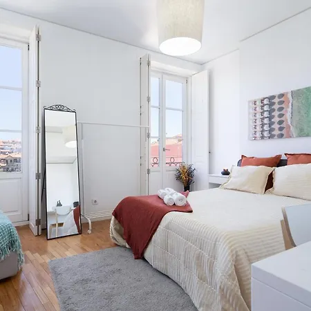 Roomy Flat - Terrace & Se View Apartament Porto